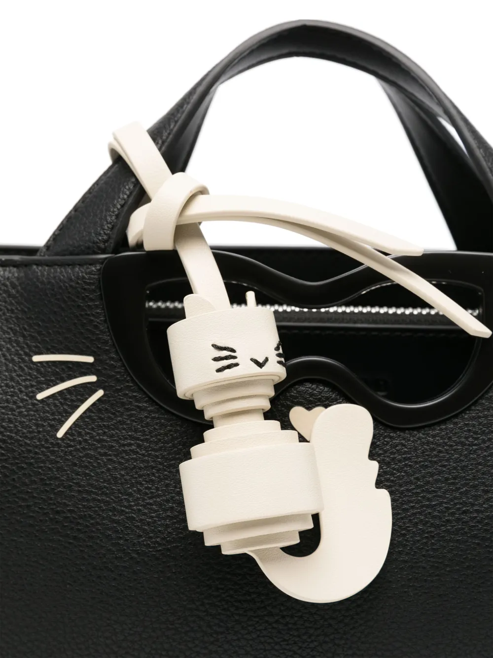 Karl Lagerfeld Shopper met logo Zwart