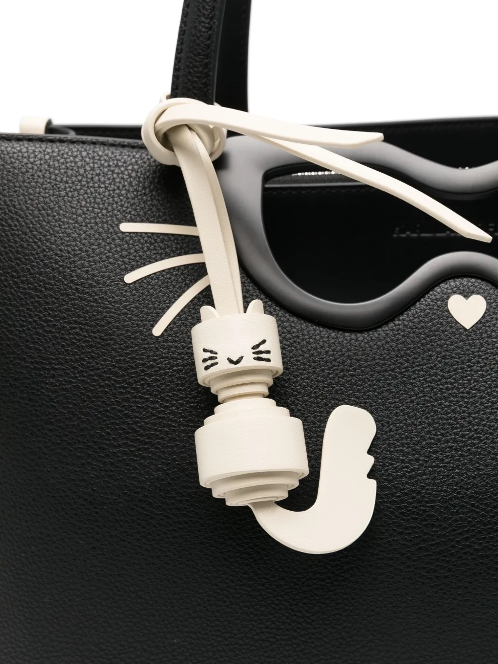 Karl Lagerfeld Shopper met logo Zwart
