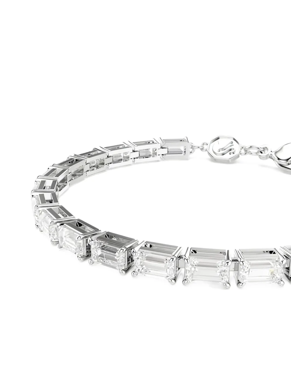 Swarovski Matrix Tennis armband - Zilver