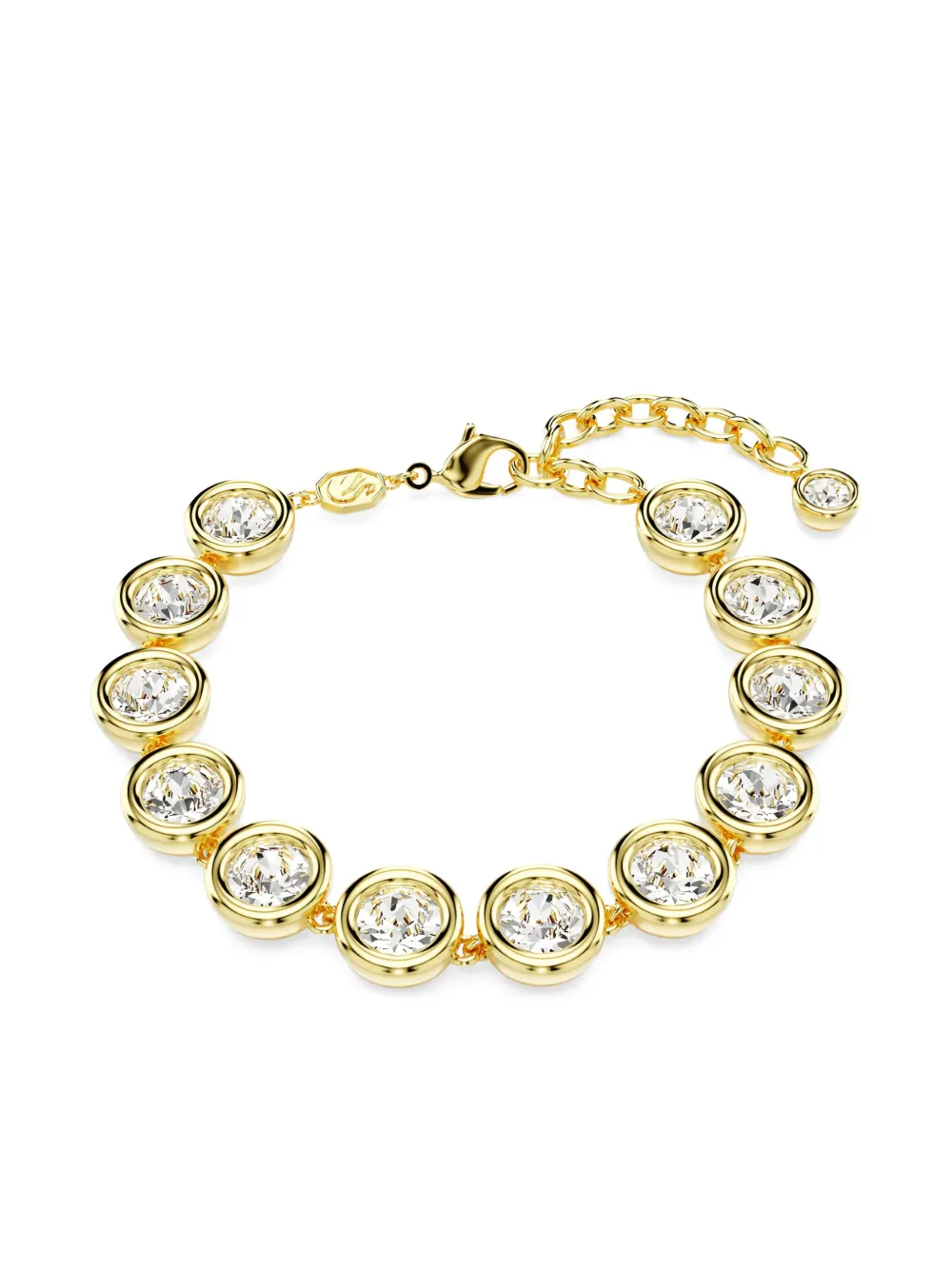 Swarovski Imber Tennis ブレスレット - ゴールドトーン Swarovski Imber Tennis ブレスレット - ゴールドトーン