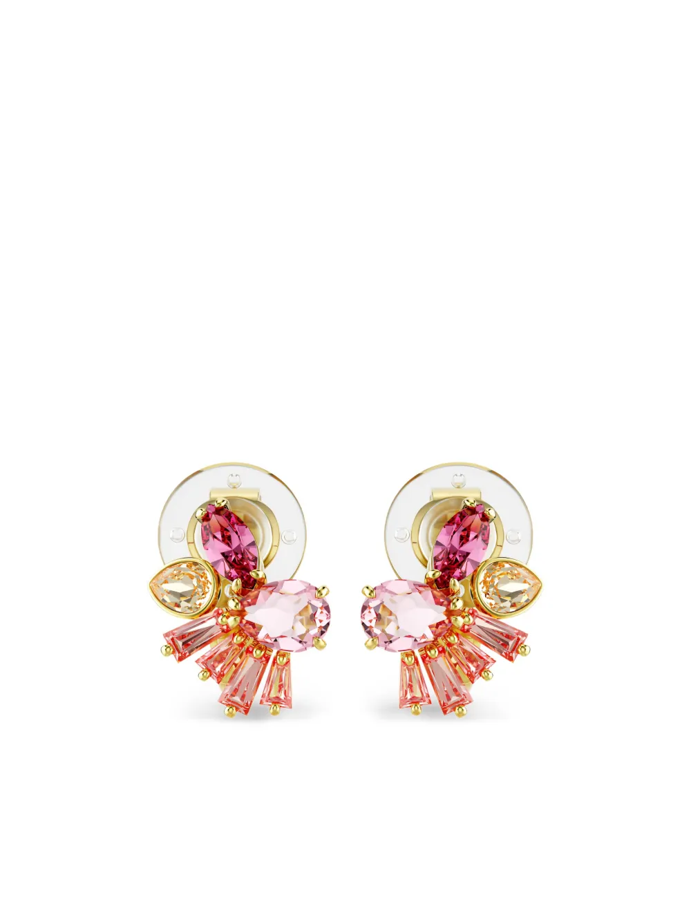 Swarovski aretes de clip Gema | rosado | Image 1