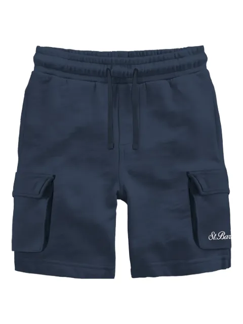 MC2 Saint Barth cargo-pocket drawstring shorts