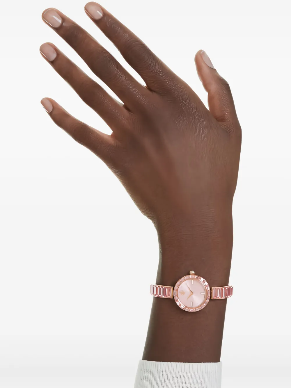 Swarovski Matrix Bangle 25 mm - Roze