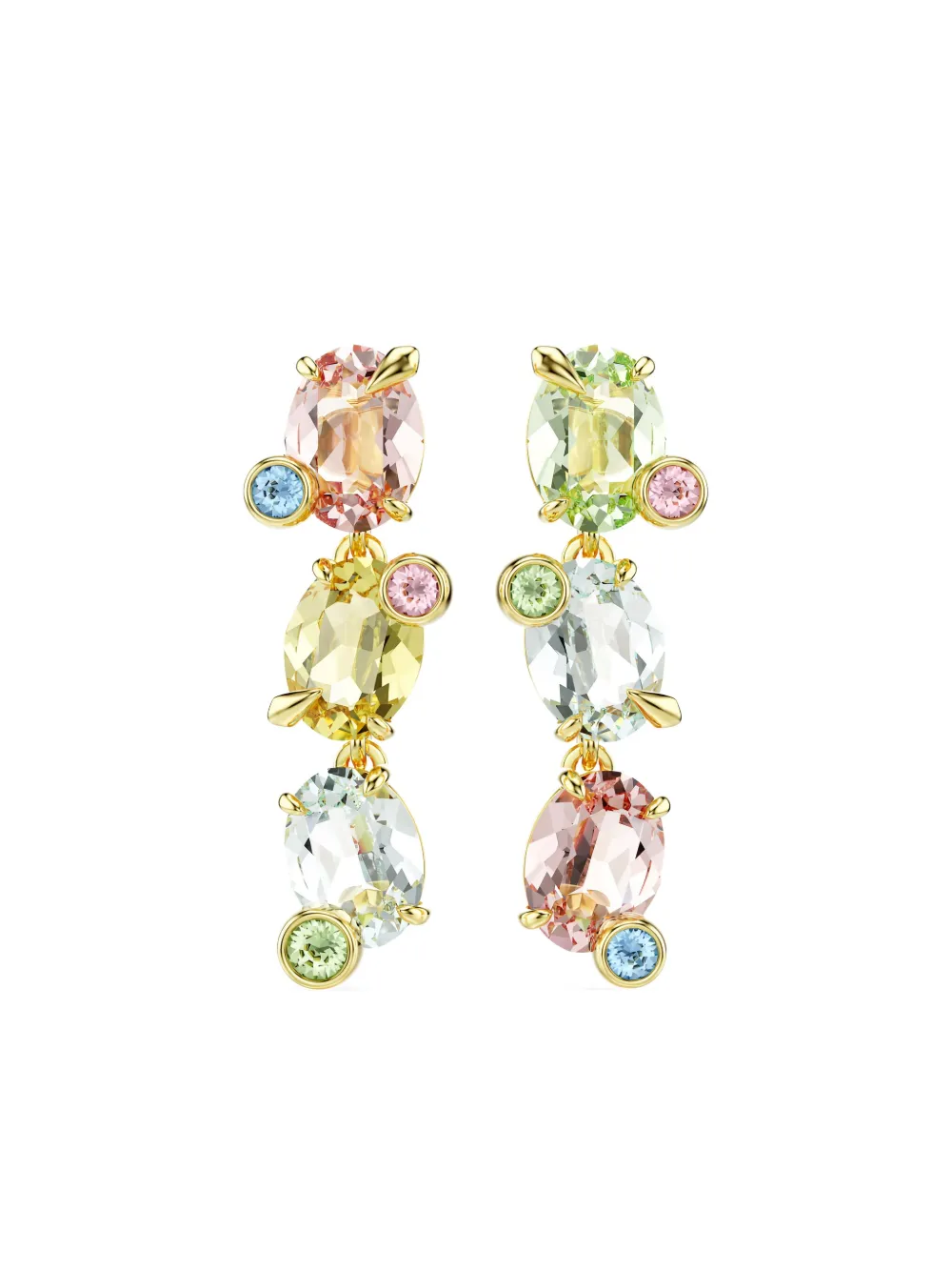 Swarovski aretes Gema | dorado | Image 1