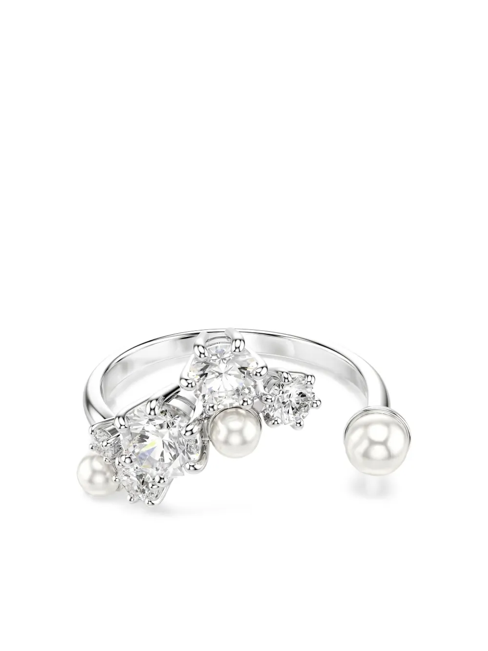Swarovski Constella リング - シルバートーン Swarovski Constella リング - シルバートーン