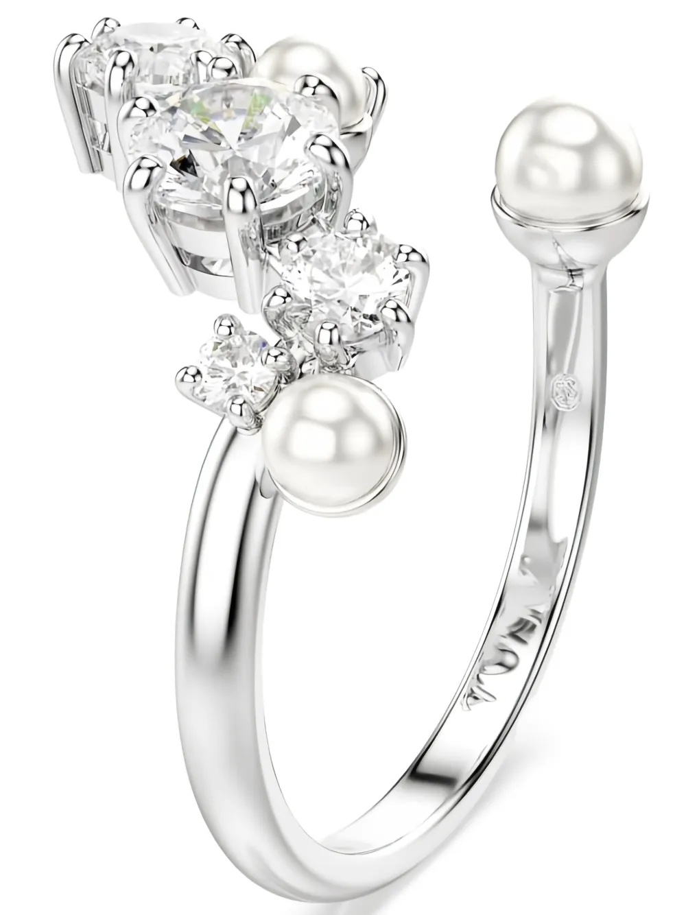 Swarovski Constella ring - Zilver