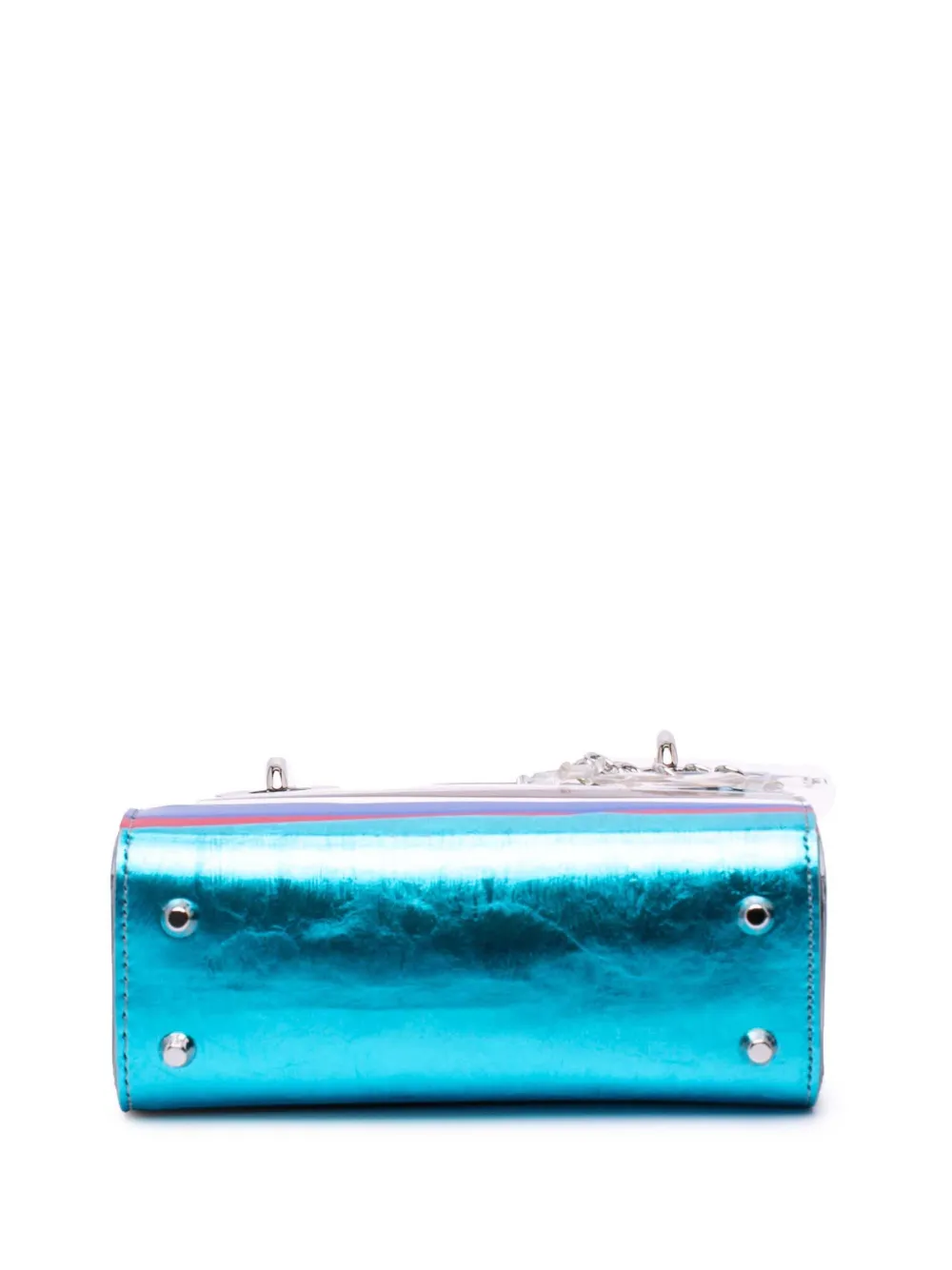 Pre-owned Dior 2019-2024 Wang Guangle Mini Pvc Technical Fabric Lady Satchel