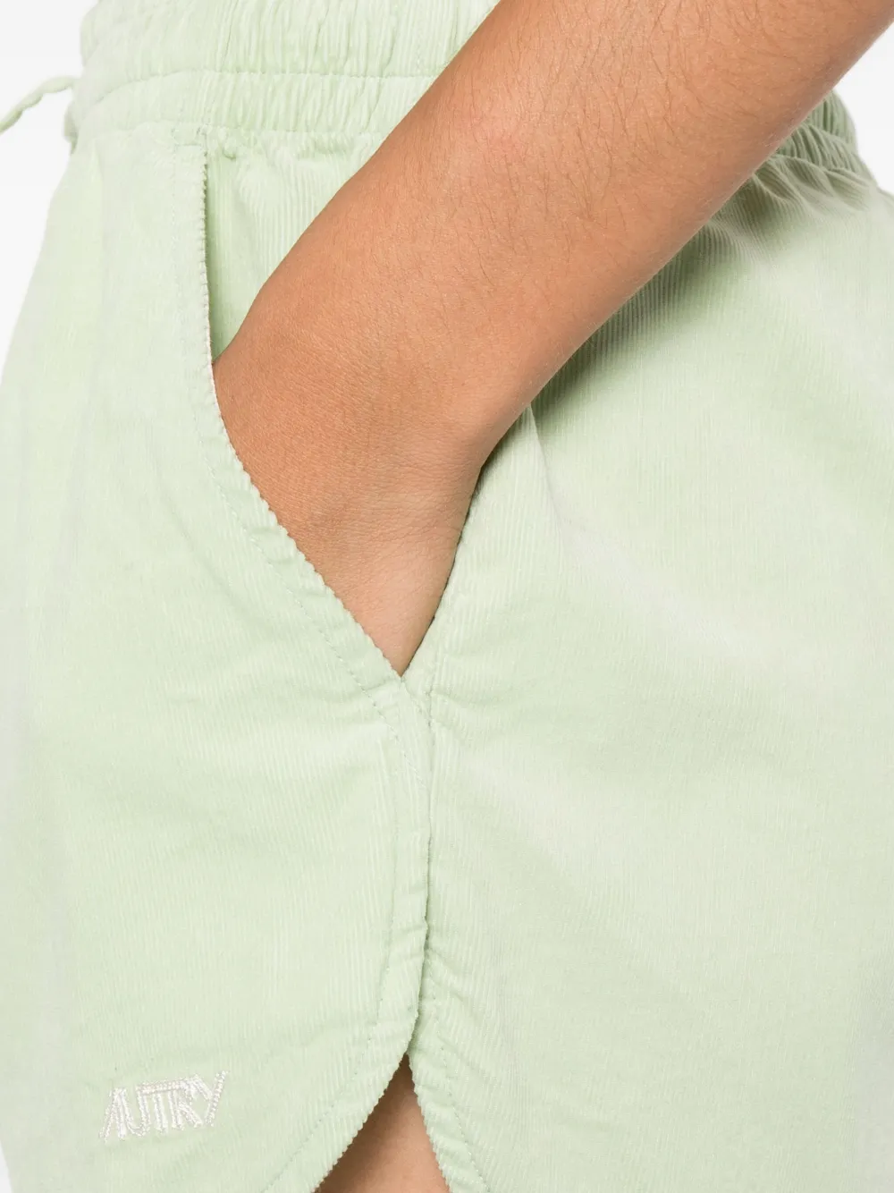 Autry drawstring-waistband shorts Groen