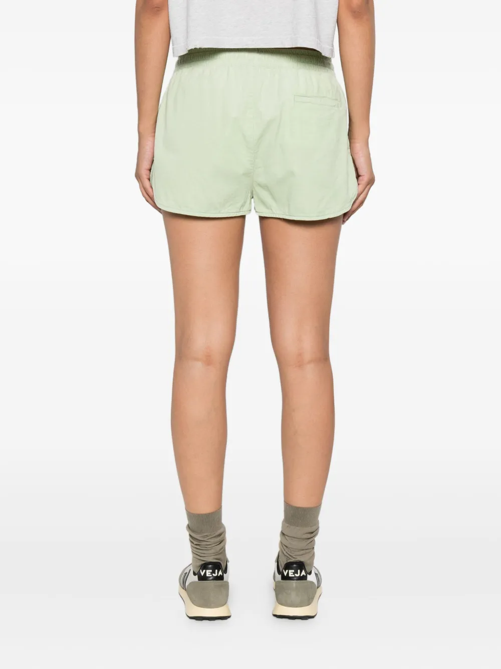 Autry drawstring-waistband shorts Groen