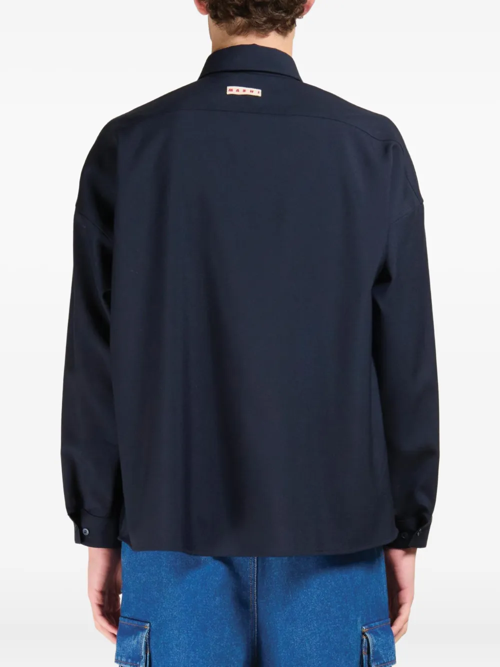 Marni Camicia a maniche lunghe in lana | Camicie | Image 3