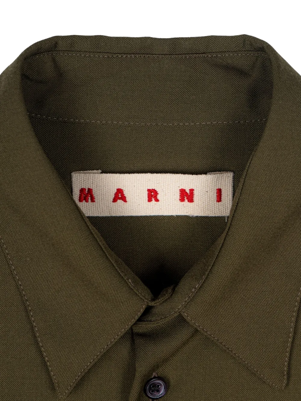 Marni Overhemd met borstzak Groen