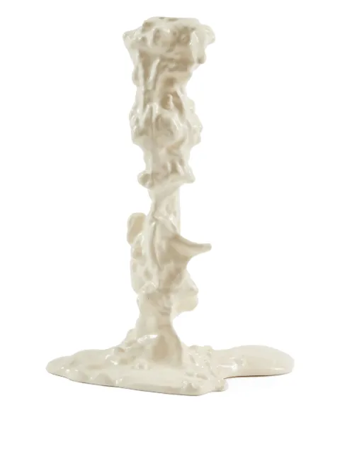 POLSPOTTEN dripping ceramic candle holder