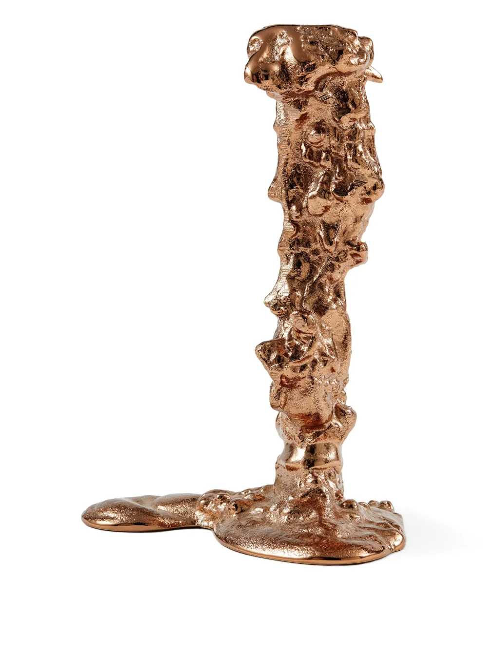 Polspotten Sculptural Candle Holder In Metallic