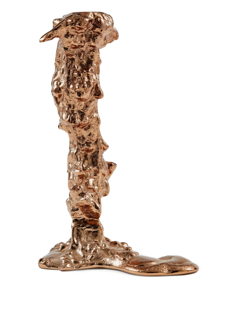 Polspotten Sculptural Candle Holder In Metallic