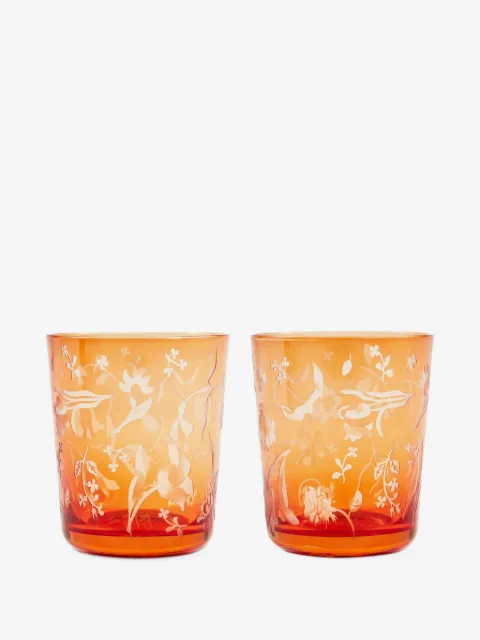 POLSPOTTEN vaso con grabado floral