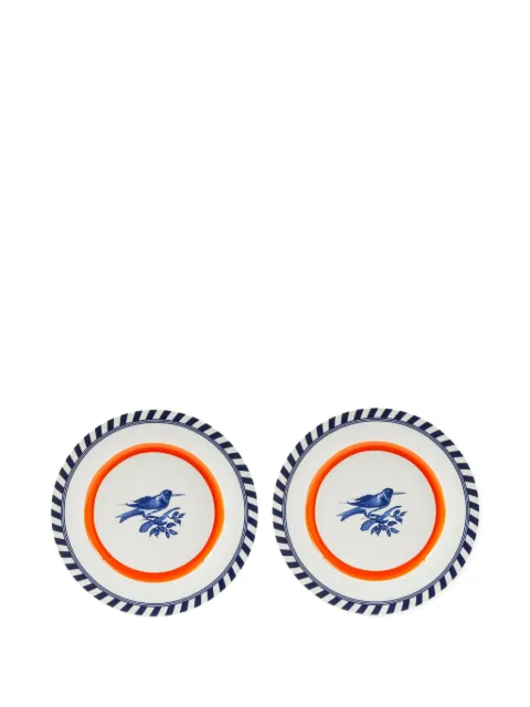 POLSPOTTEN platos con motivo de pájaro