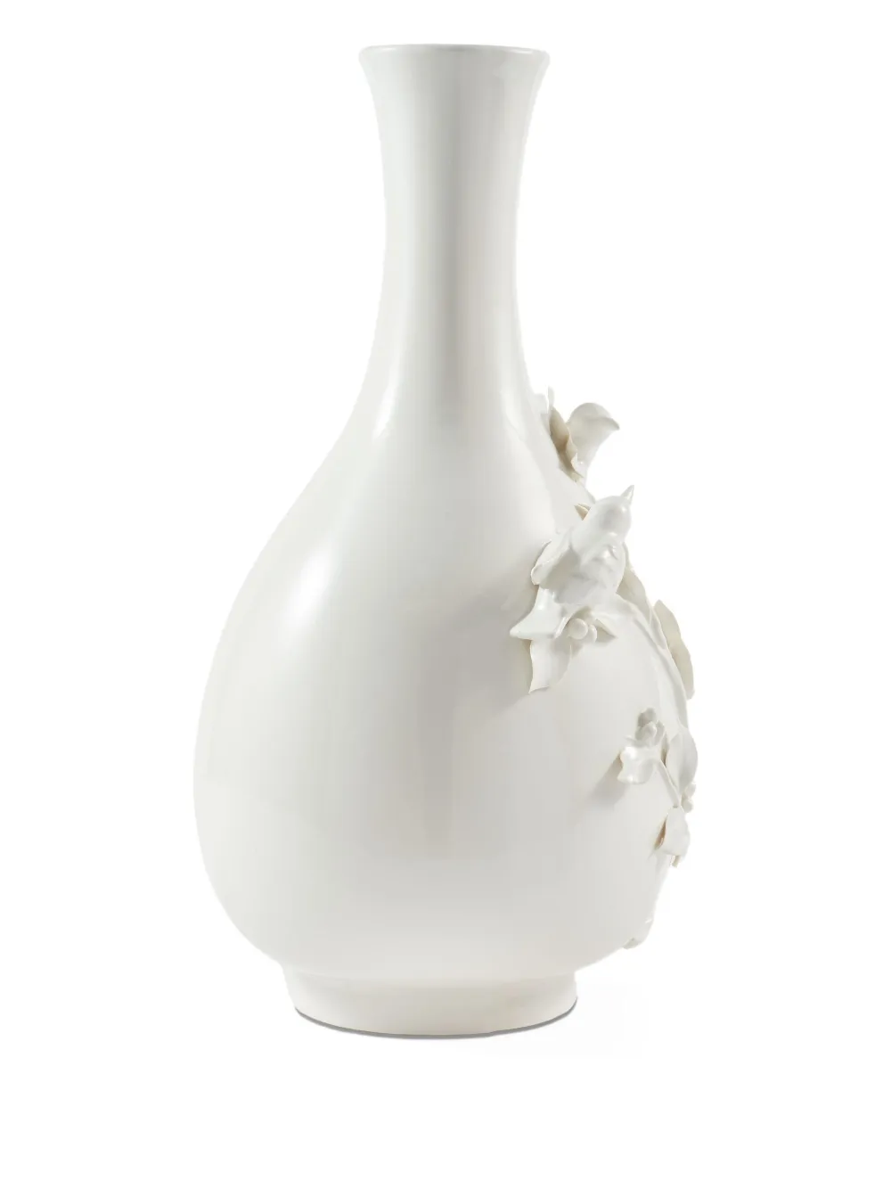 Polspotten Bird-adorned Porcelain Vase - Blue 