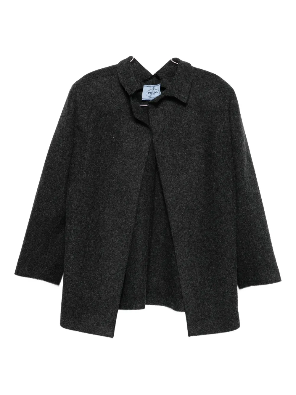 Prada open-front coat - Grigio