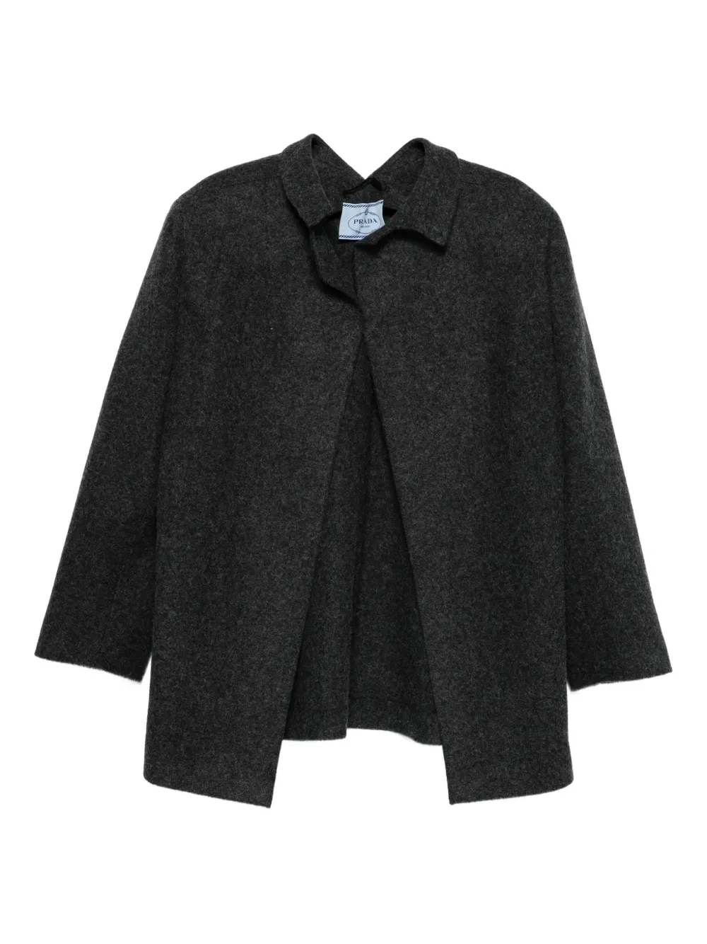 Prada open-front coat | Grey | Image 1