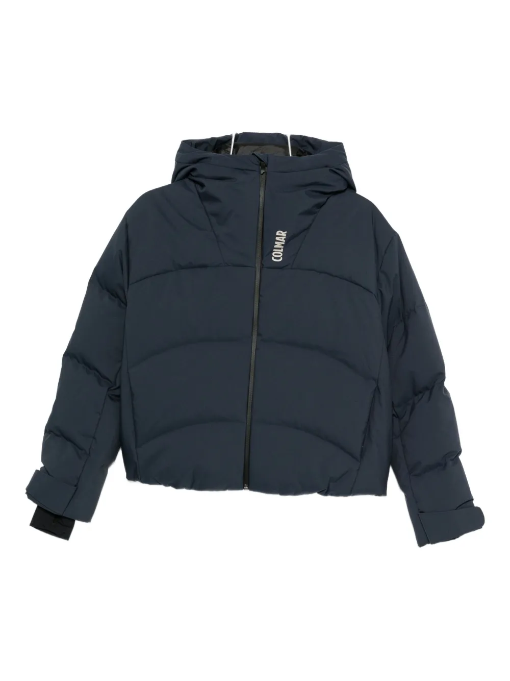 Colmar hooded fancy ski jacket bomber | Blue | Image 1