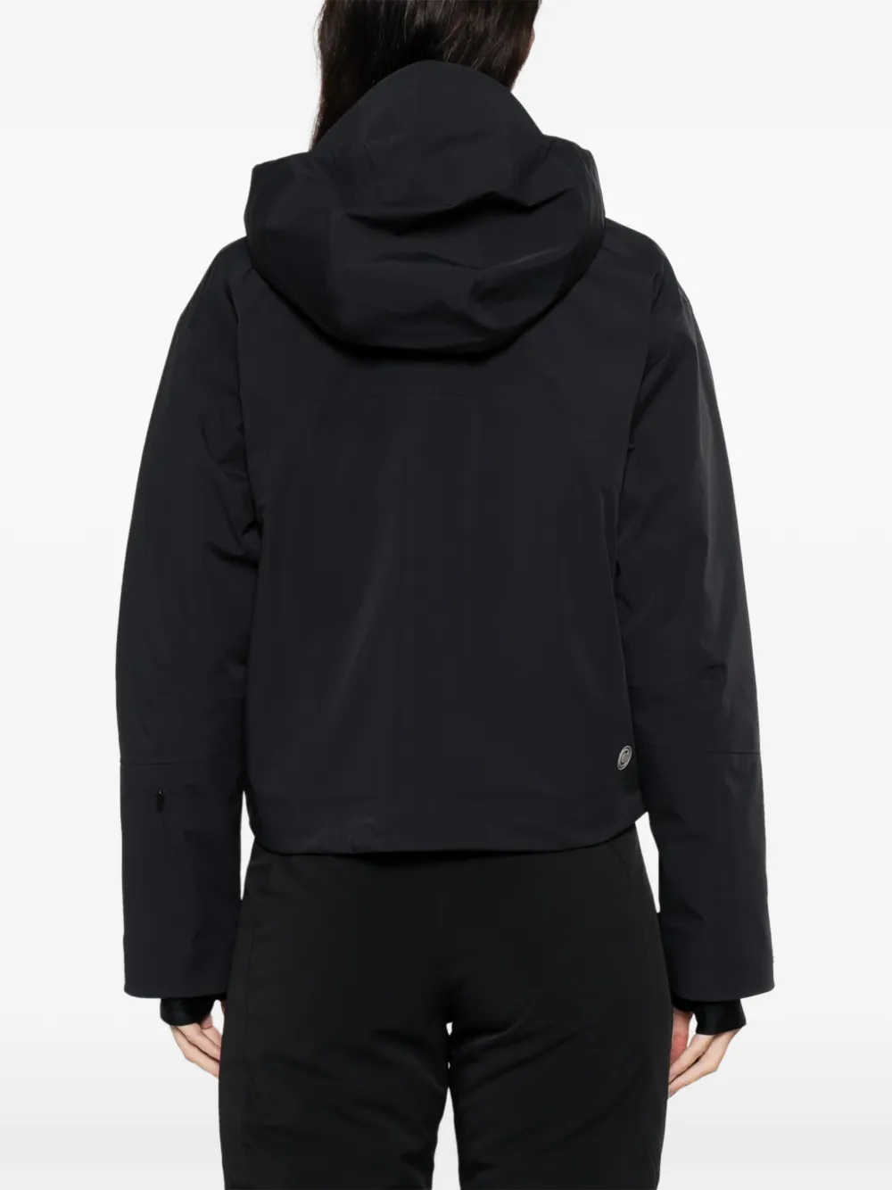 Colmar Hooded Pocket Ski Jacket In Black
