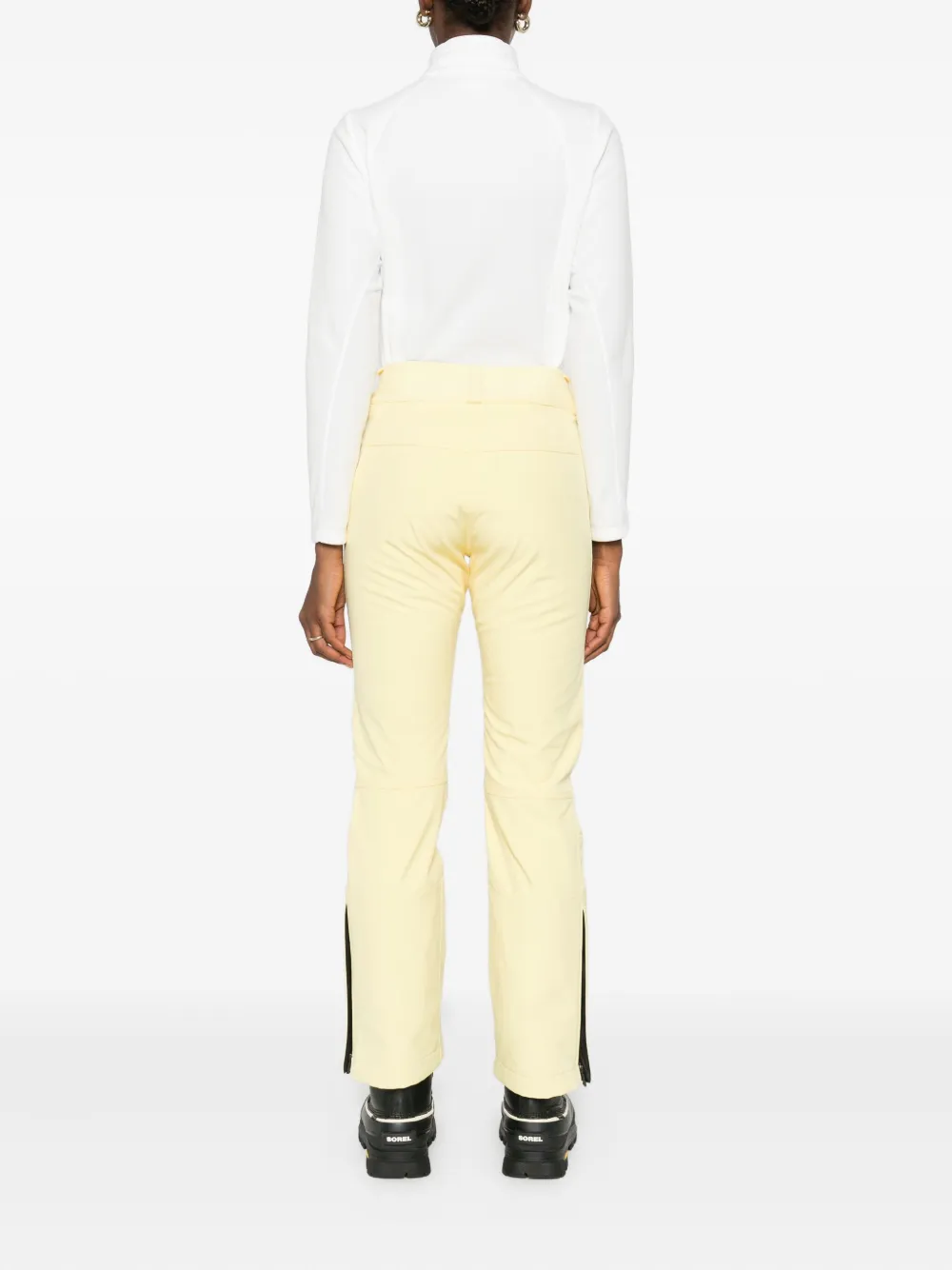 Colmar Zip-detail Ski Trousers In Yellow