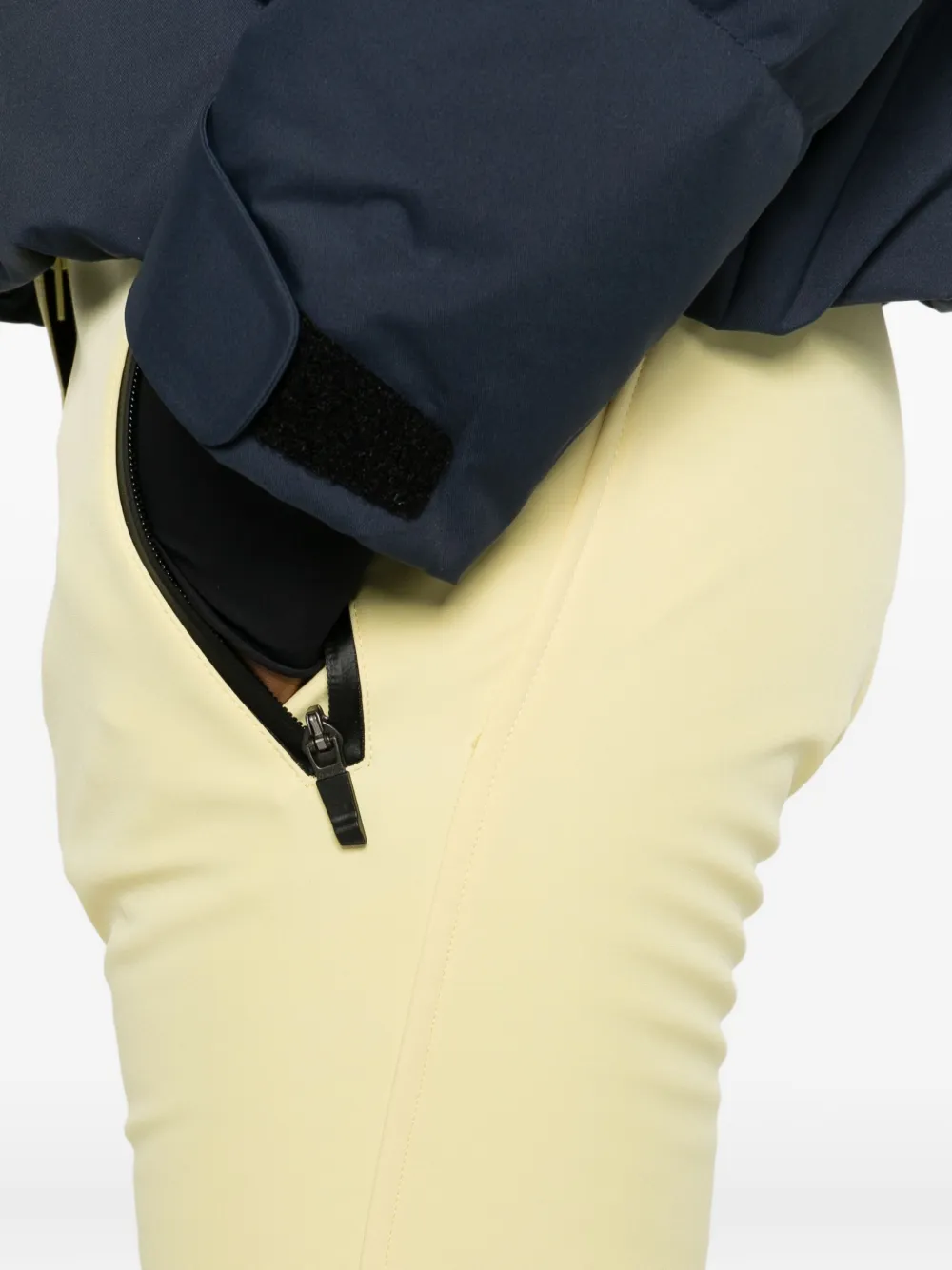 Colmar Zip-detail Ski Trousers In Yellow