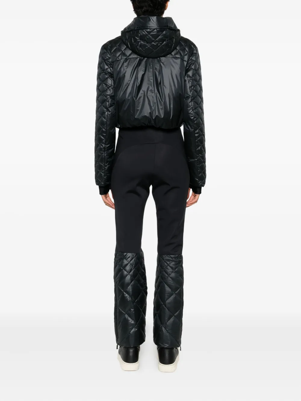 Colmar Quilted High Waist Ski Suit In Black