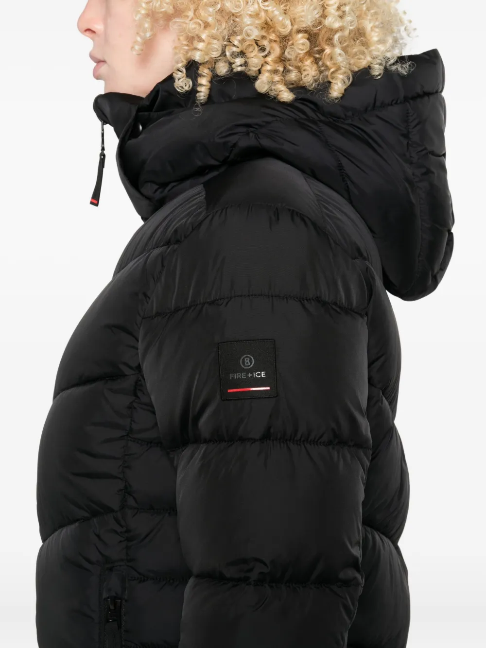 Bogner Fire+ice Saelly2 Ski Puffer Jacket In Black