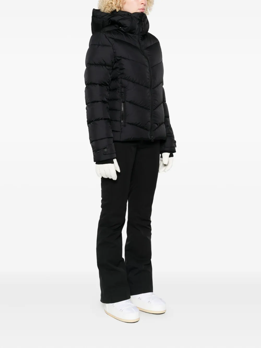 Bogner Fire+ice Saelly2 Ski Puffer Jacket In Black