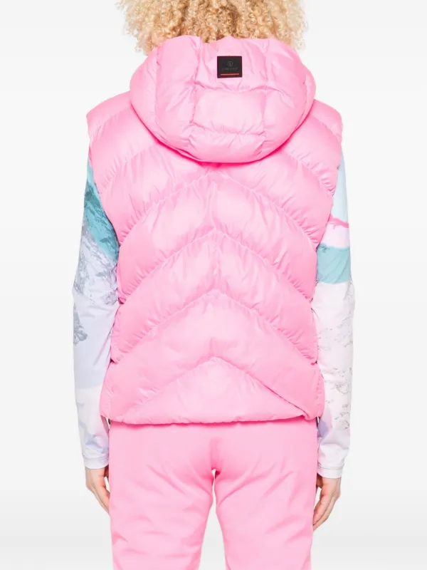 BOGNER ピンク ダウンベスト BOGNER FIRE+ICE Naima スキーベスト | ピンク | FARFETCH JP