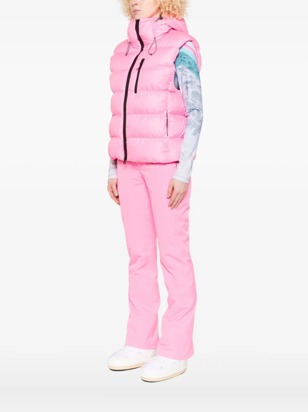 Bogner Fire+ice Naima Ski Gilet In Pink