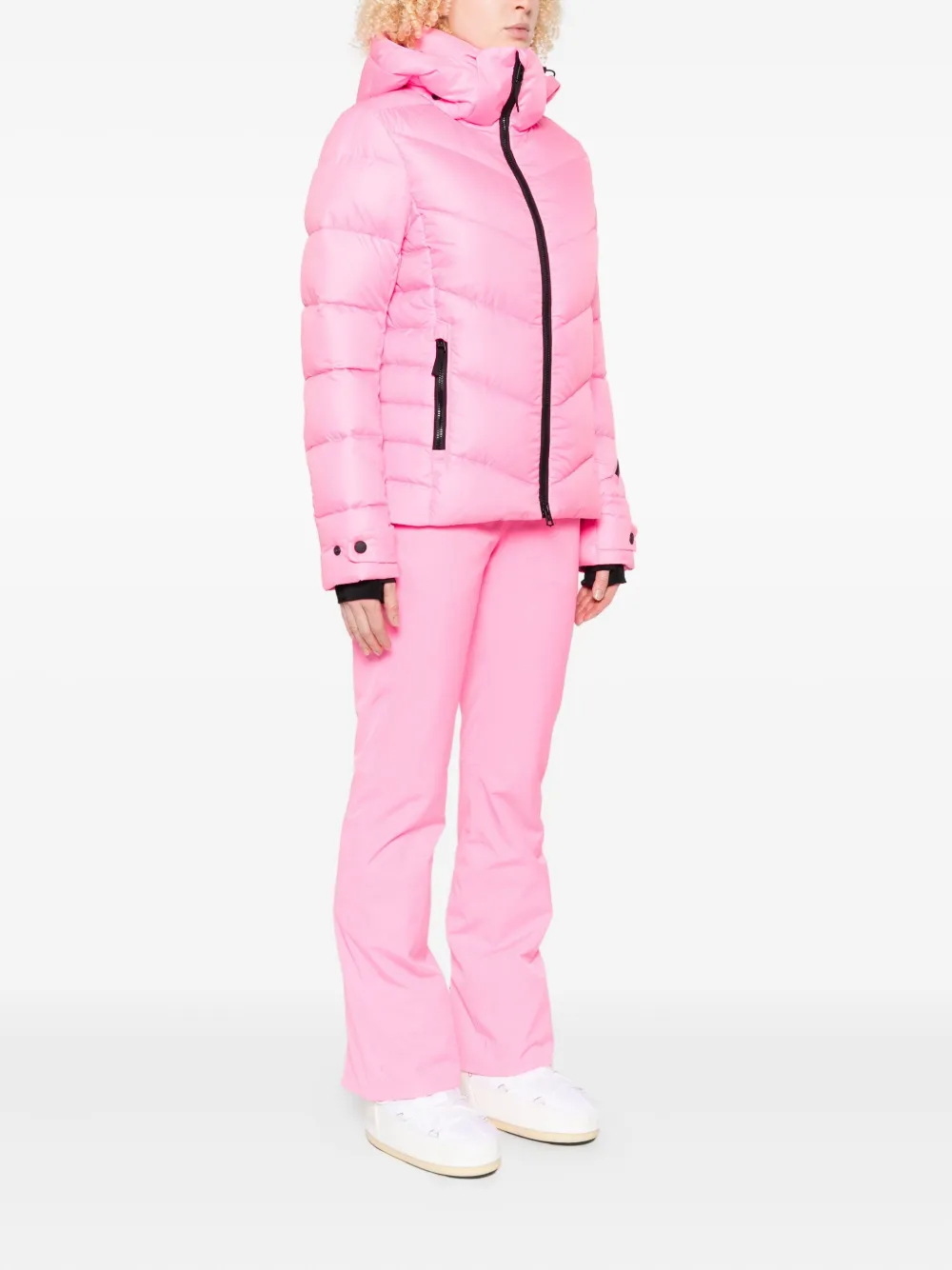 Bogner Fire+ice Puffer Ski Jacket In Pink