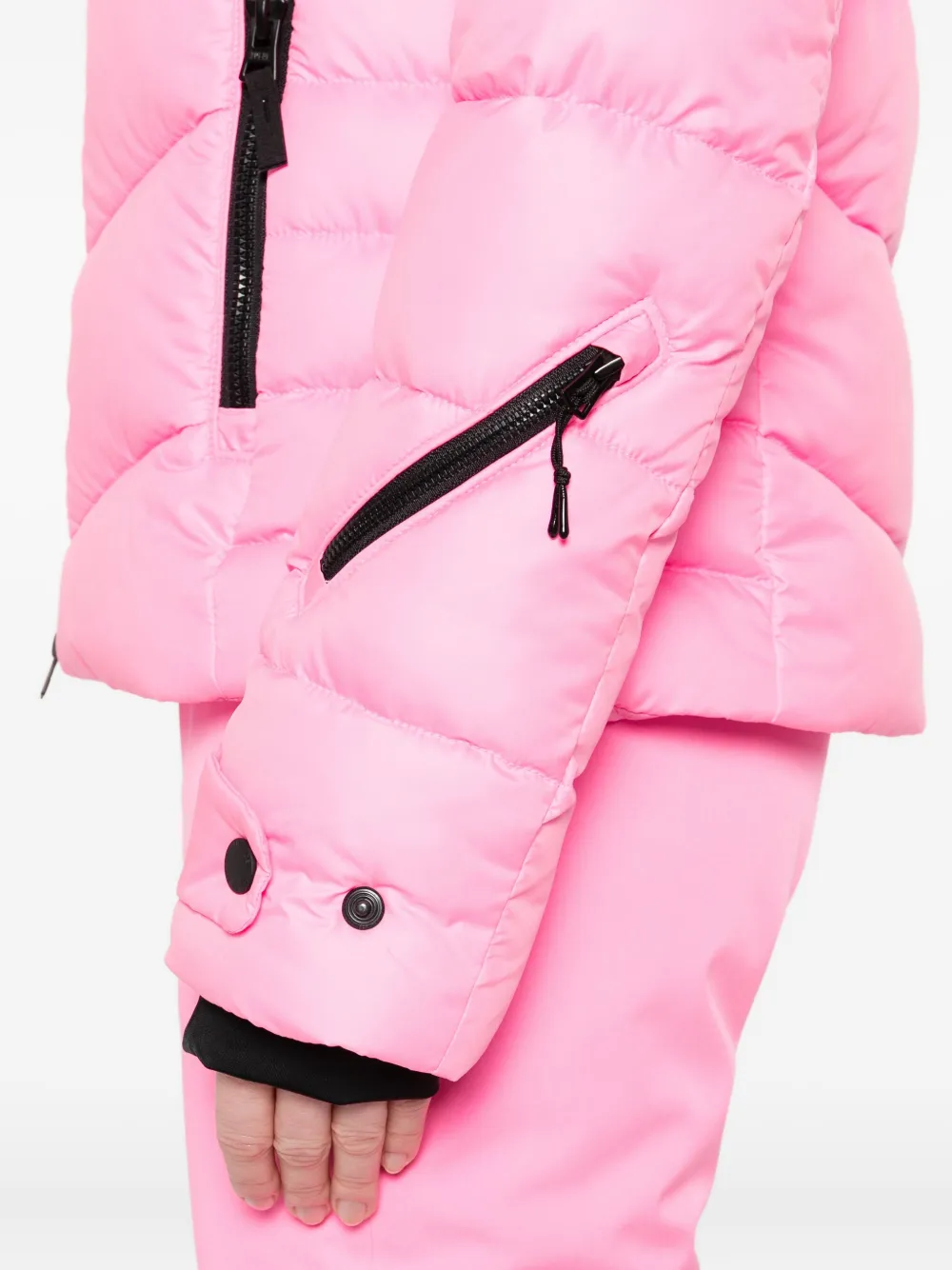 Bogner Fire+ice Puffer Ski Jacket In Pink