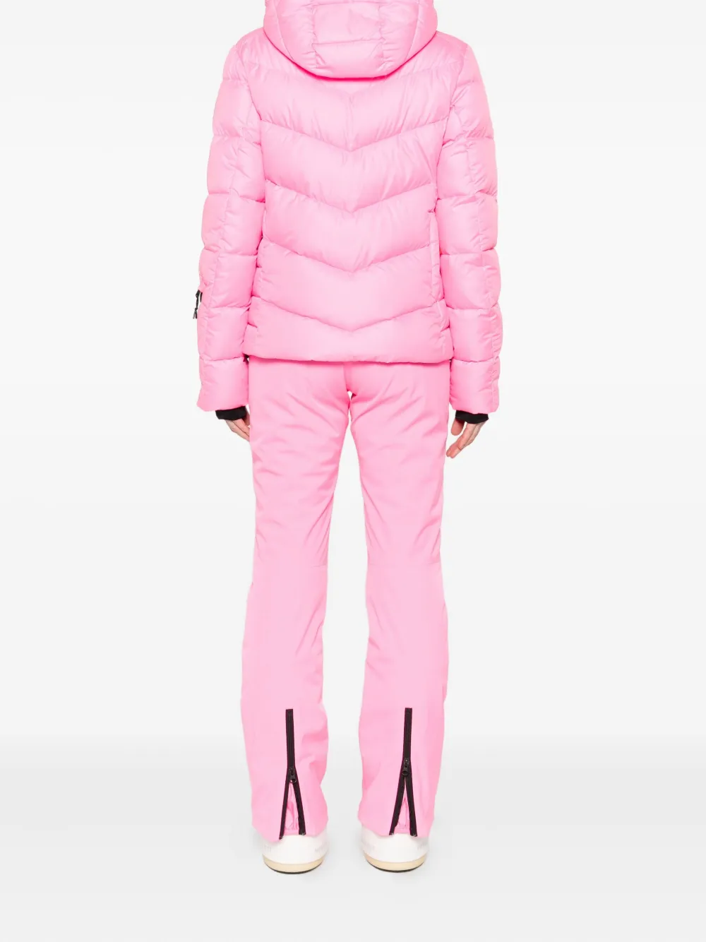 Bogner Fire+ice Puffer Ski Jacket In Pink