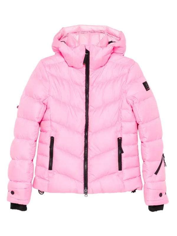 BOGNER FIRE+ICE Puffer Ski Jacket Pink FARFETCH IN