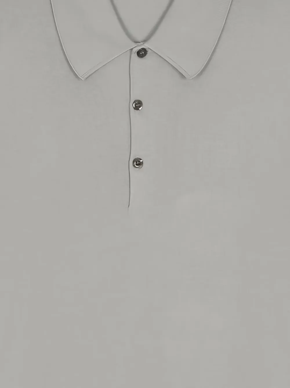 John Smedley cotton polo shirt - Grijs