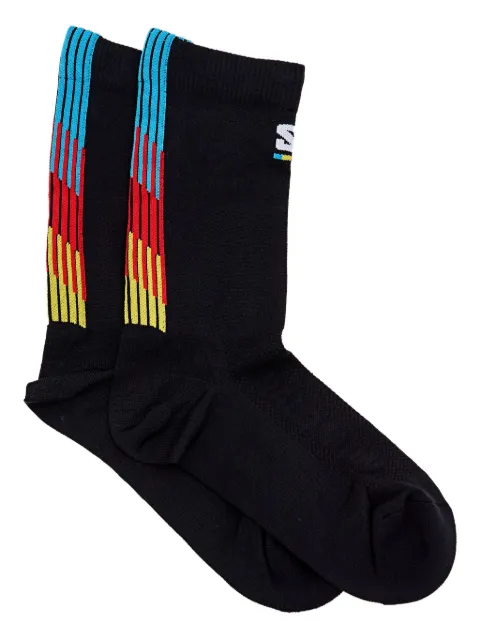 Salomon Pulse Race Flag stripe-detail ankle socks