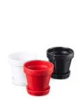 Supreme Mini Planters planters (set of 3) - Red