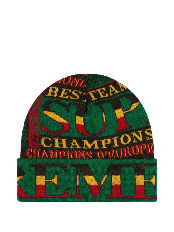 帽子 Supreme Scarf Beanie 23ss GREEN Supreme Scarf Beanie | Green | FARFETCH