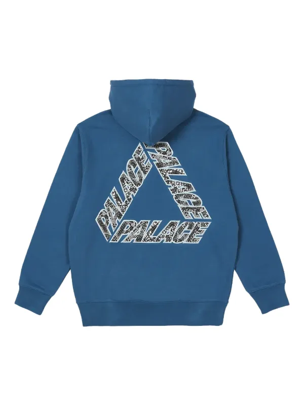 Palace P-3 Snake Hoodie | Blue | FARFETCH