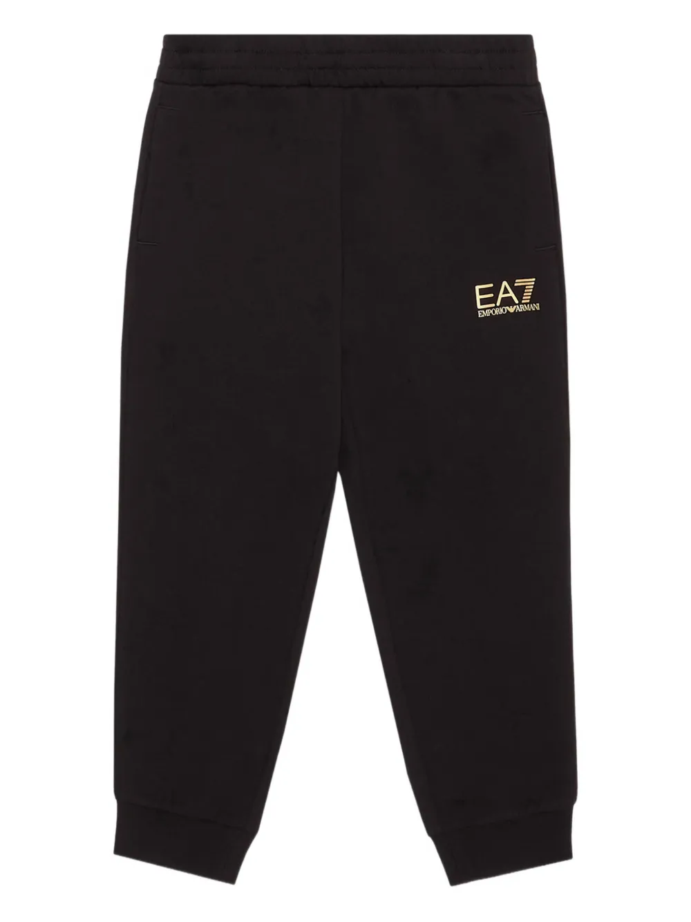 Emporio Armani Kids Trainingspak met logoprint Zwart