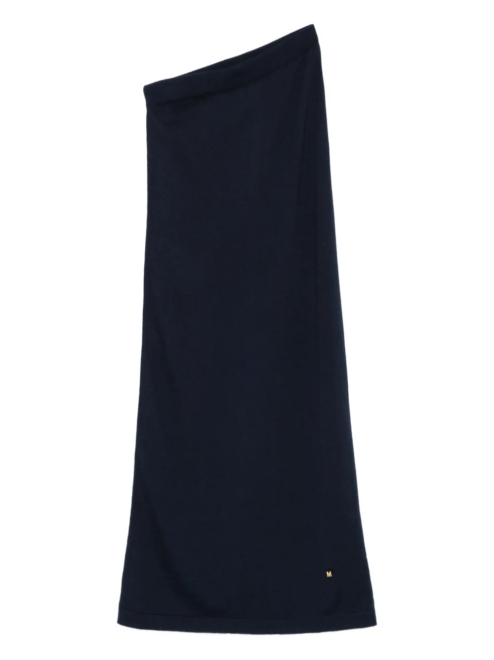 Moschino asymmetric-design midi skirt Blauw