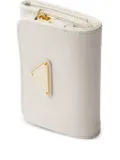 Prada small Saffiano leather wallet - White