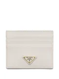Prada Saffiano leather cardholder - White