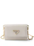 Prada Saffiano leather wallet - White