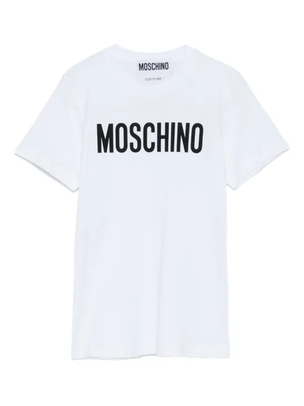 MOSCHINO Tシャツ Moschino ロゴ Tシャツ | ブラック | FARFETCH JP