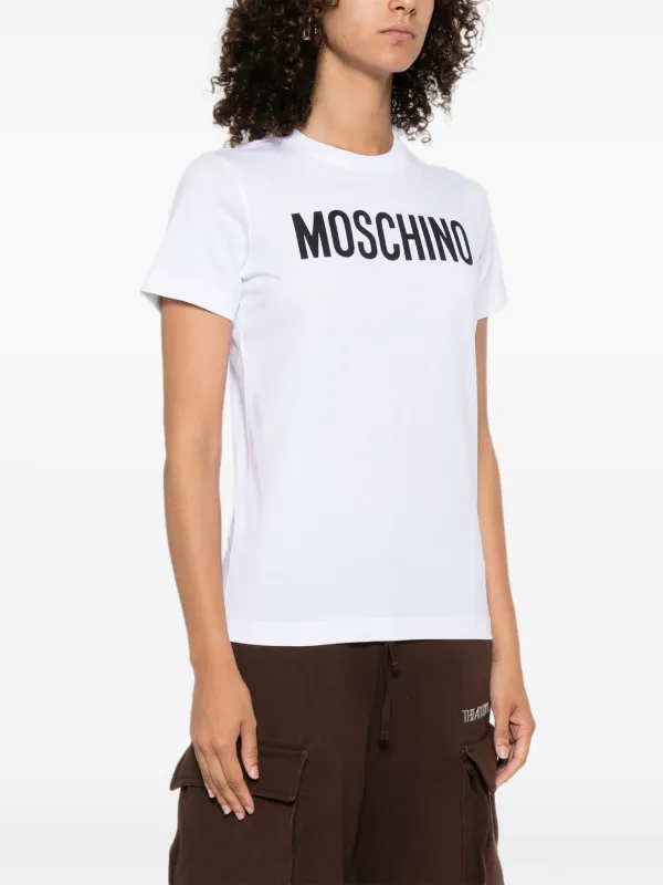 Moschino ロゴ Tシャツ | ホワイト | FARFETCH JP