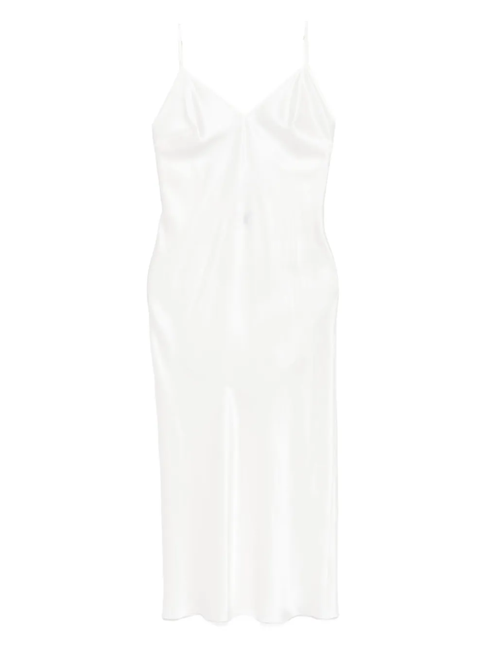 Gilda & Pearl Maxi-jurk met gekruiste bandjes Wit