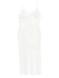 Gilda & Pearl long slip dress - White